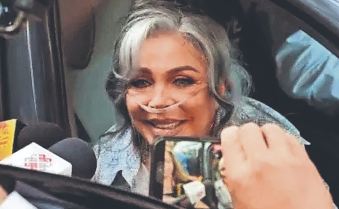 ¿Qué le pasó a Verónica Castro? Aparece con oxígeno y su hermano rompe el silencio (Foto: Especial)