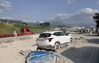 Terror en la México-Puebla: tráiler se lleva 6 vehículos, deja dos muertos y seis heridos