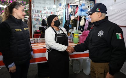 Tianguis seguros en Ecatepec: Inicia operativo navideño 2025