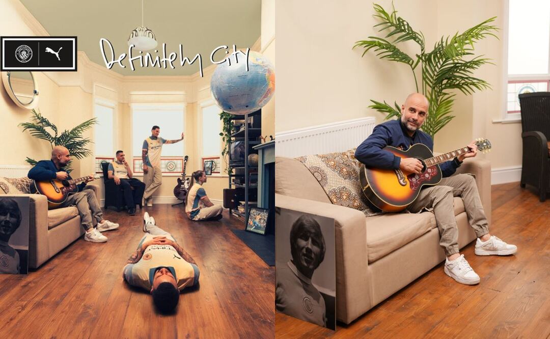 Man City presenta uniforme conmemorativo por 30 aniversario de “Definitely Maybe” de Oasis