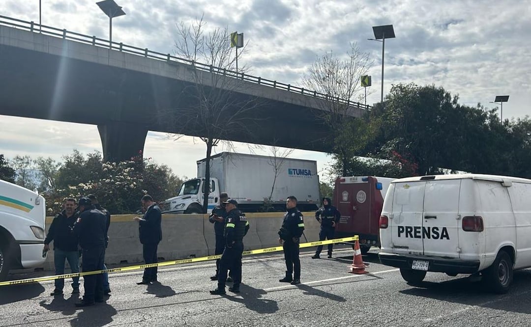 Lacras intentan robar tráiler y terminan matando al chofer, sobre la México-Querétaro