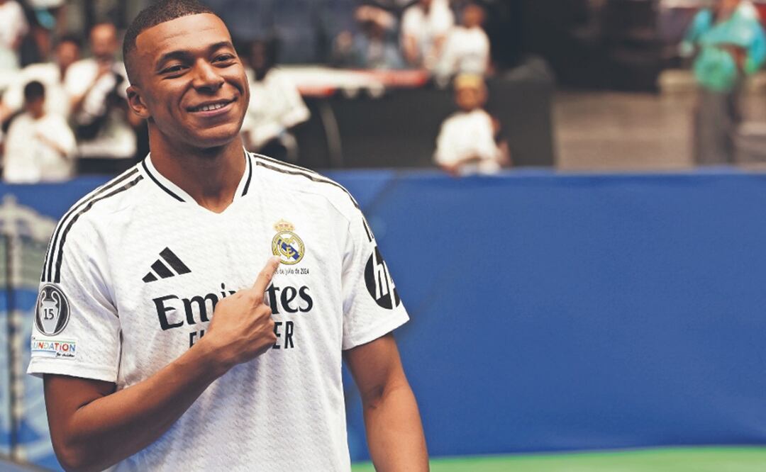 Mbappé ya es nuevo jugador del Real Madrid, así fue su presentación