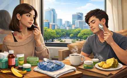 ¿Te hicieron un CHUPETÓN? Estos son los mejores trucos para desaparecerlo rápido