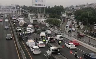 Tragedia en Ecatepec: Pipa provoca carambola en Ecatepec y mata a motociclista