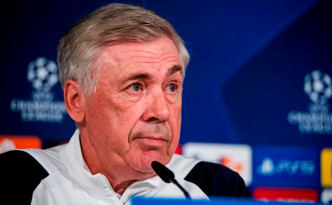 Carlo Ancelotti, técnico del Real Madrid.