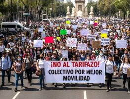 Megamarcha este jueves 6 de noviembre en la CDMX contra el tarifazo