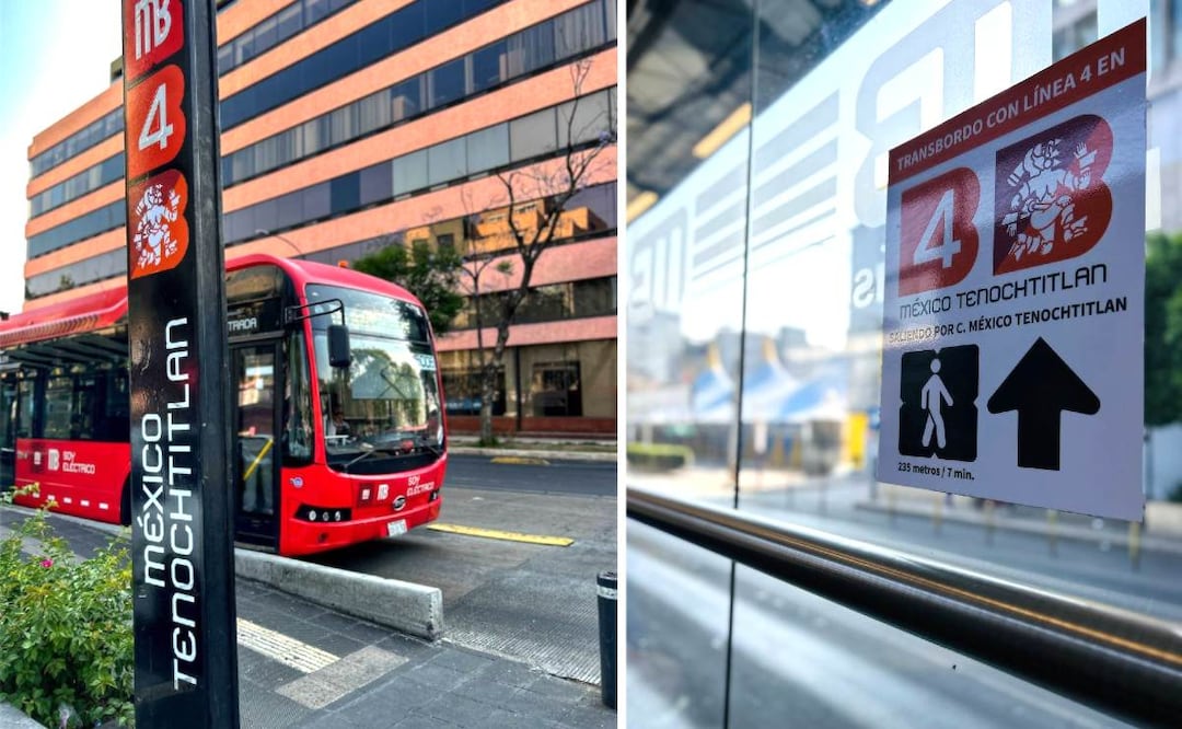 Foto: @MetrobusCDMX (Metrobús CDMX: Estos son los nuevos transbordos gratuitos en Línea 1 y 4 )