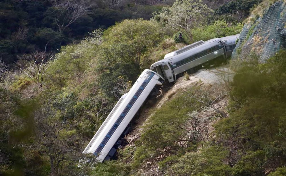 Foto: Cuartoscuro (Descarrilamiento del Tren Interoceánico)