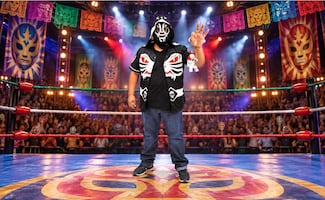 ¡La lucha libre cabe en tus llaves! ¿Quién crea estos diminutos luchadores mexicanos?