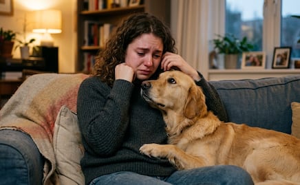 ¿Los perros pueden sentir cuando estamos tristes? Esto dice la ciencia