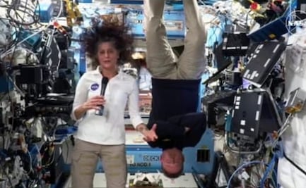 Astronauta olvida como caminar, tras 8 meses varada en el espacio