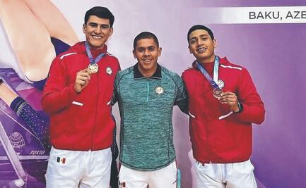 Histórico podio para México en la Copa del Mundo de Gimnasia de Trampolín