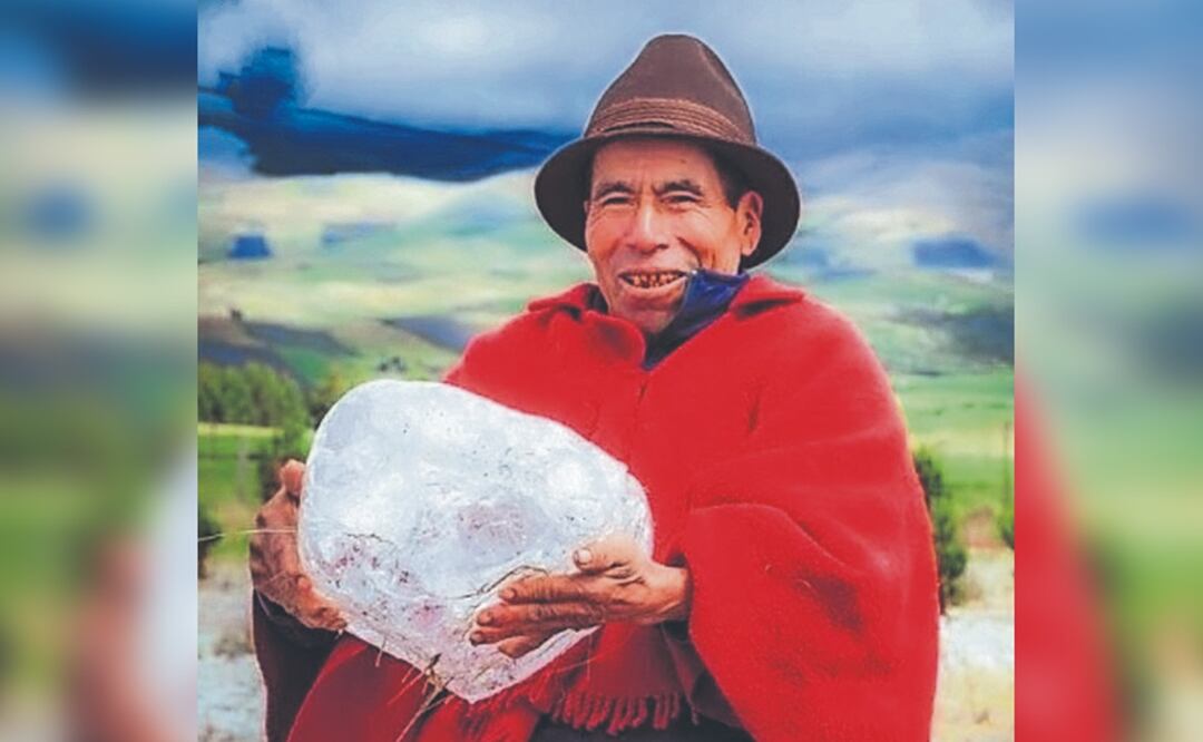 Muere Baltazar Ushca, el hombre que mantuvo viva la tradición de extraer hielo del volcán Chimborazo