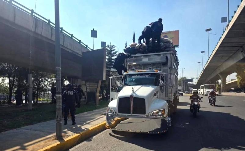 Mueren dos trabajadores de limpia tras chocar contra puente en Periférico y Gustavo Baz, Naucalpan 