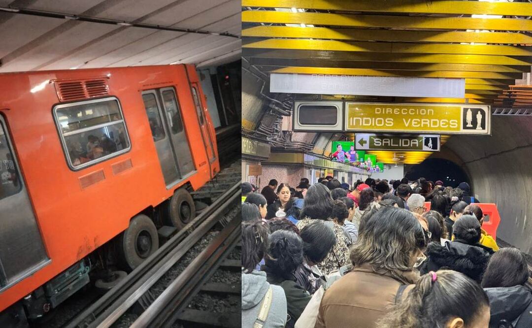 Línea 3 del Metro CDMX. Foto: (Especial / Abril Franco. El Gráfico)