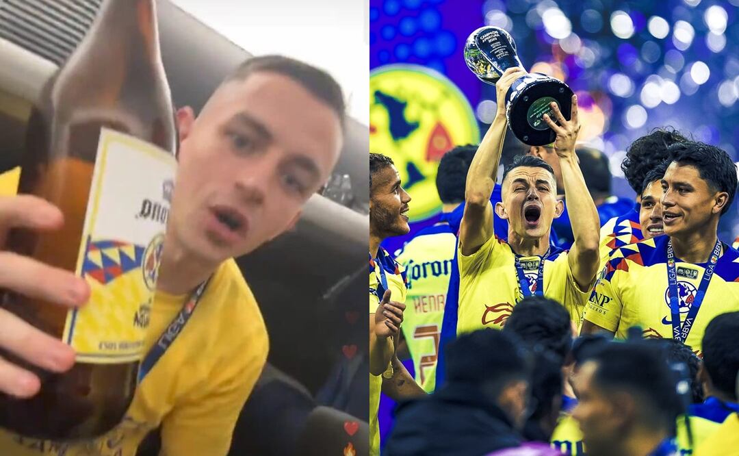 Álvaro Fidalgo celebra con caguamón dejar de "comer mier..."