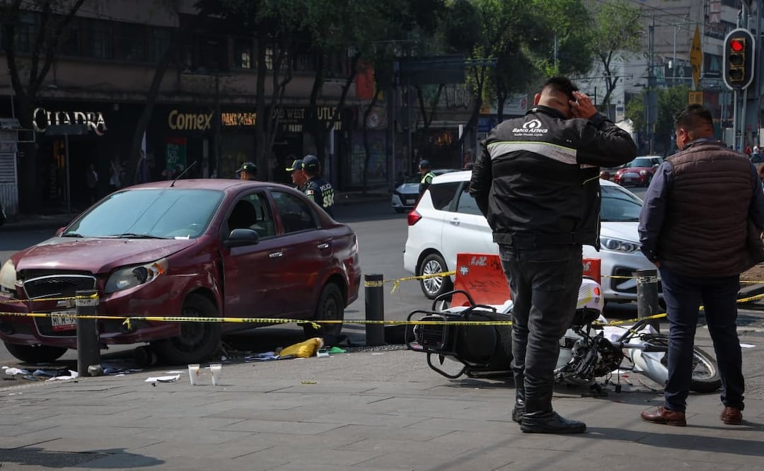 Muere motociclista tras accidente vial en Eje Central
Imagen: Luis Camacho I ElGráfico