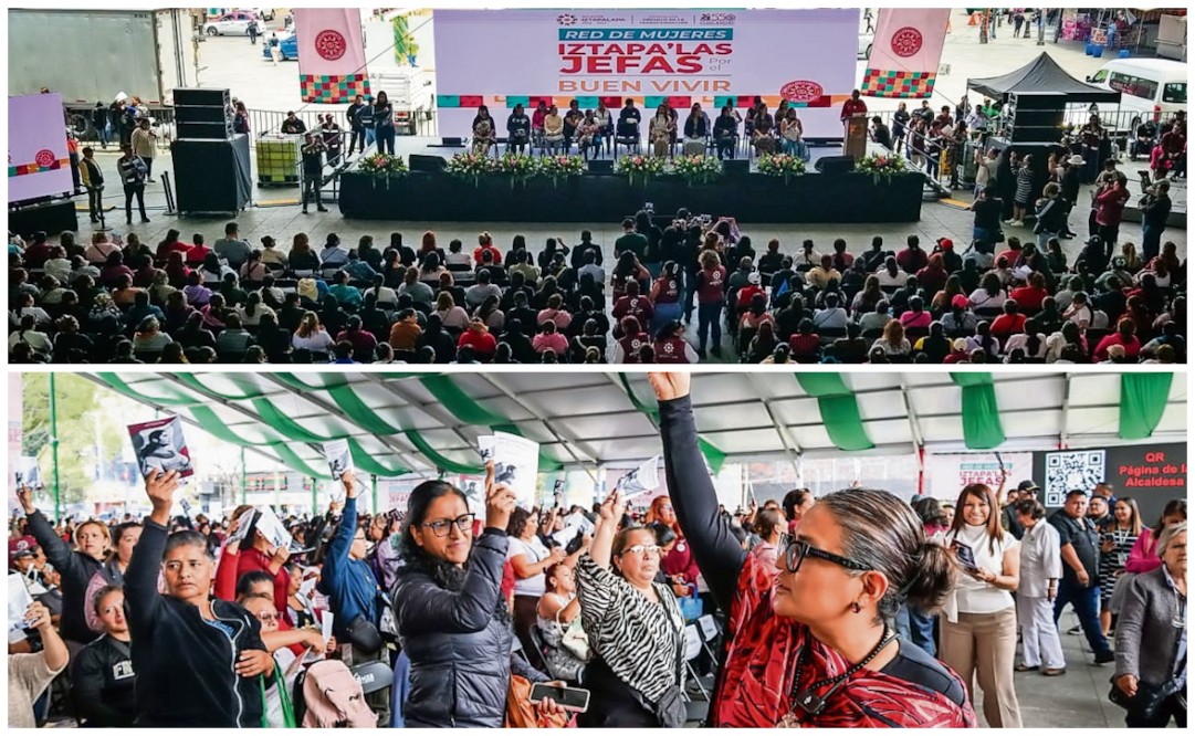 “Iztapa'las Jefas” en Iztapalapa. Fotos: Especiales