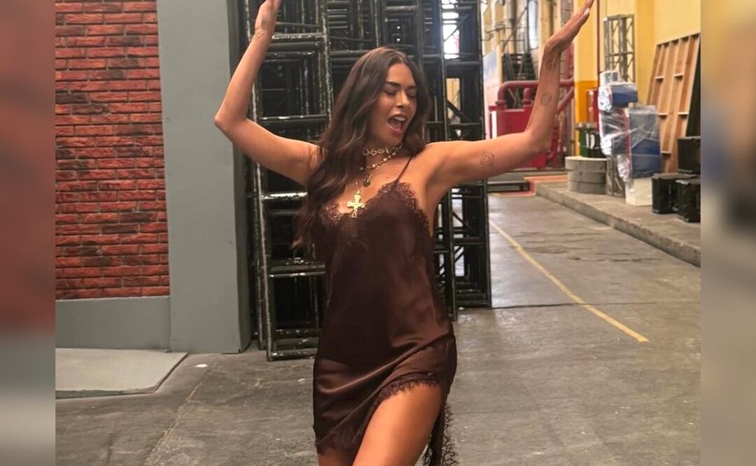 Galilea Montijo "tomada" en LCDLFM3. Instagram