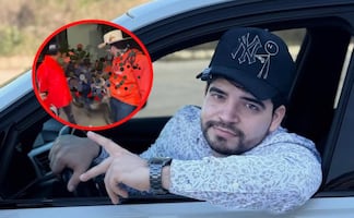 Así fue el momento exacto en que disparan a César Gastélum, el influencer asesinado en Sinaloa en un EN VIVO