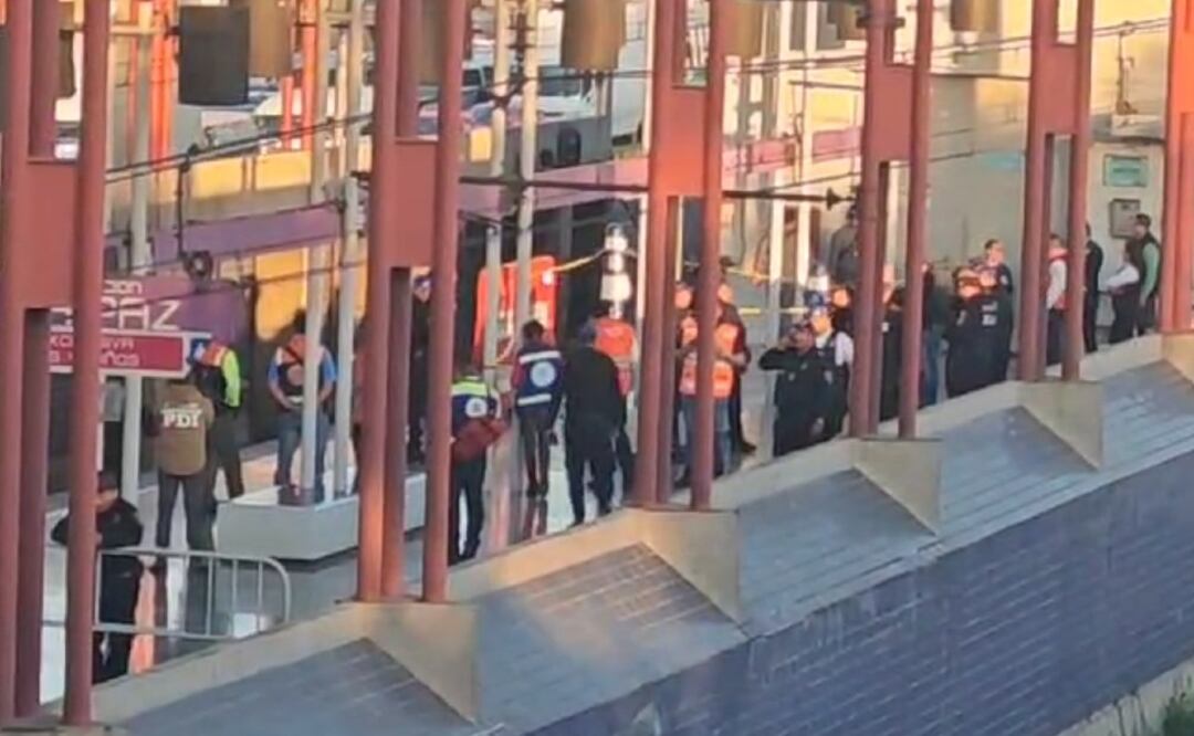 Ejecutan a hombre en la estación del Metro Tepalcates, en Iztapalapa