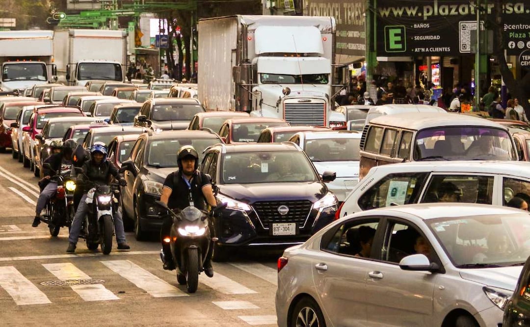 Tráfico CDMX HOY. Foto: (Cuartoscuro)