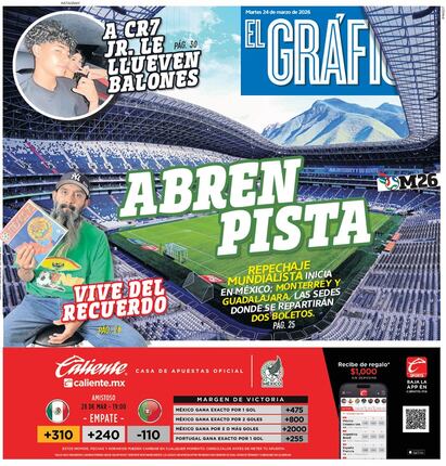 Portada El Gráfico | Martes 24 de marzo de 2026