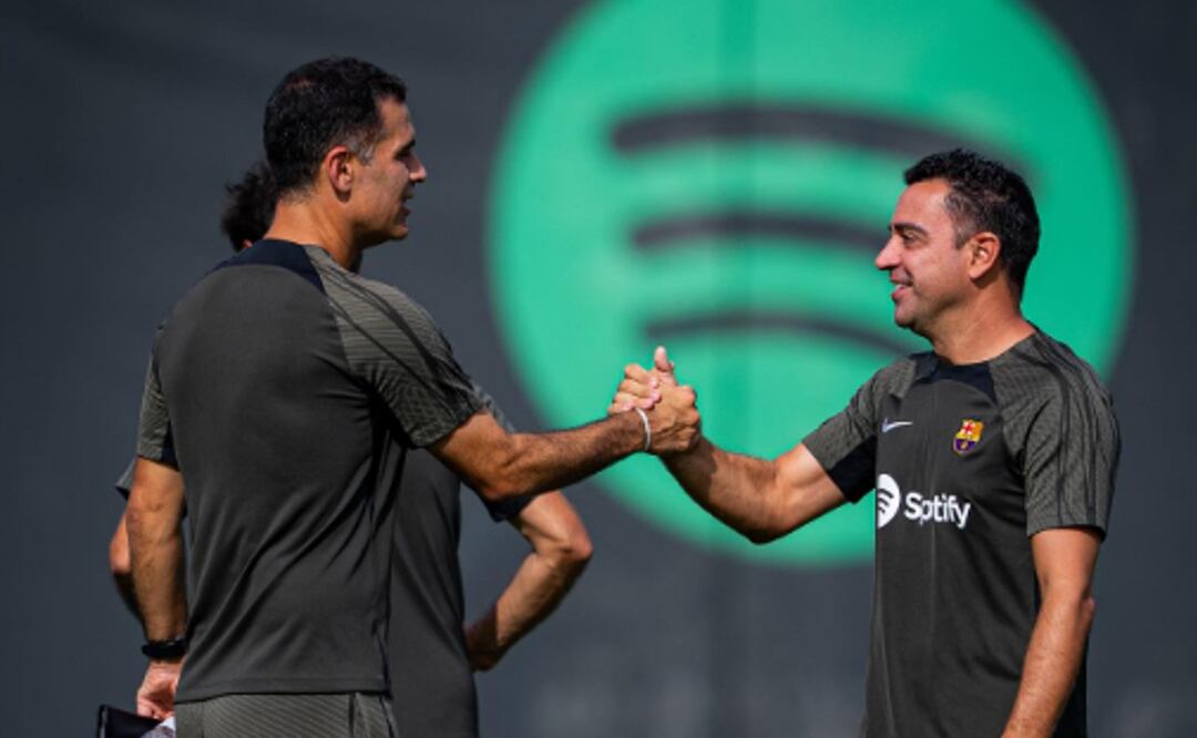 ¿Rafa Márquez sutituto de Xavi Hernández en el Barcelona?
