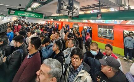 Línea 8 del Metro CDMX lenta con retrasos de más 10 minutos ¿Qué está pasando?