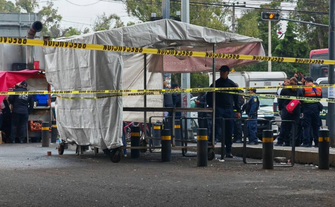 Bajan a balazos a checador de ruta en Azcapotzalco