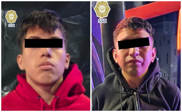 ¡Y se les borró la sonrisa! Detienen a dos hombres por asesinar a un sujeto afuera del Metro Hidalgo