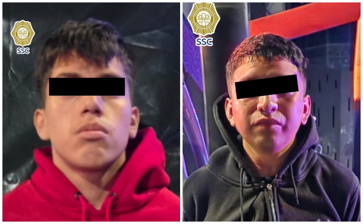 ¡Y se les borró la sonrisa! Detienen a dos hombres por asesinar a un sujeto afuera del Metro Hidalgo