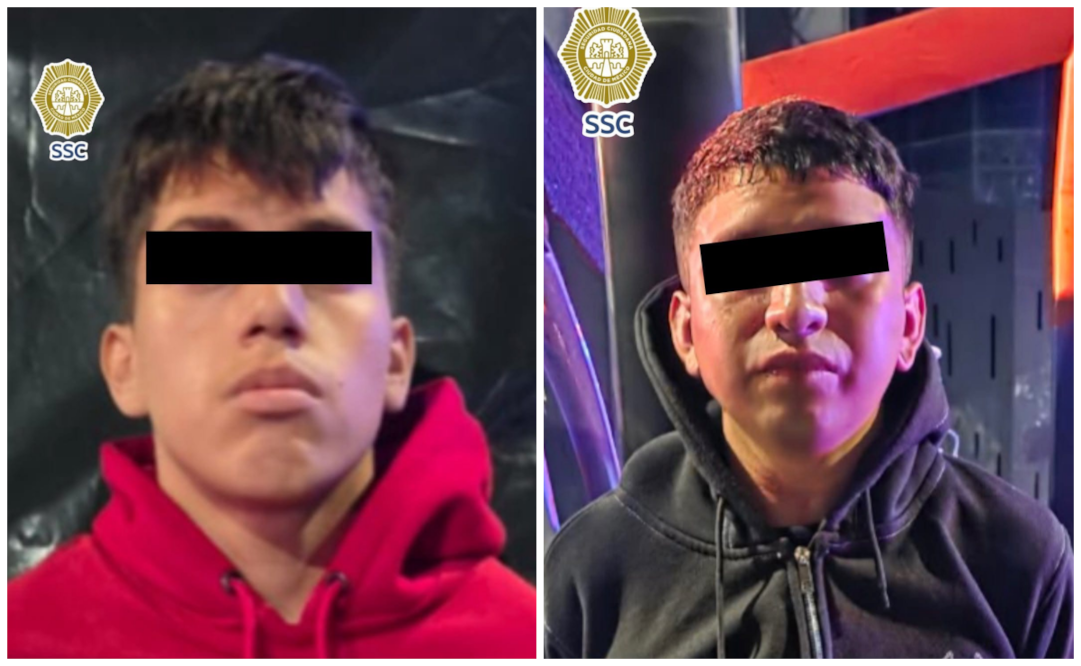 Tras cometer el asesinato, Gerardo y su cómplice, Braulio, de 27 años, intentaron huir, pero, minutos más tarde fueron detenidos por la policía en calles de la alcaldía Cuauhtémoc. Fotos: Especiales