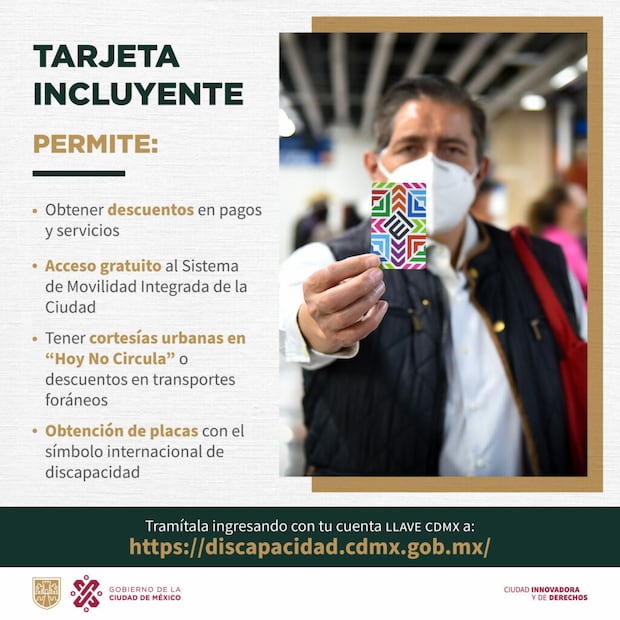 Imagen: Especiales (Tramita tu Tarjeta Incluyente )