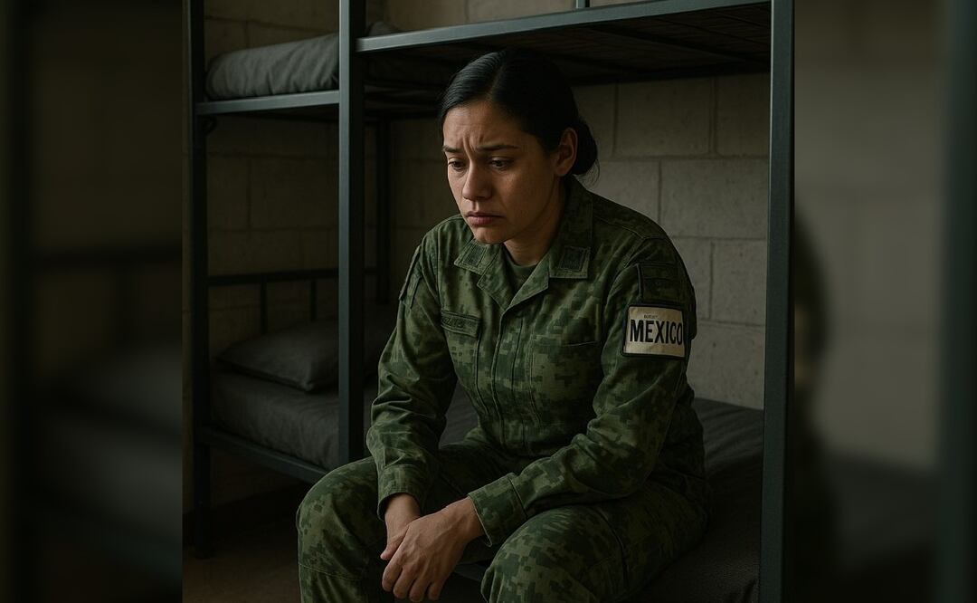 Mujeres en el Ejército Mexicano. Foto: (IA)