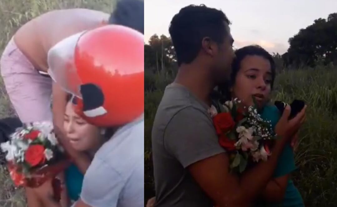 Propuesta de matrimonio (Foto: TikTok)