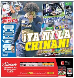 Portada El Gráfico | Lunes 28 de septiembre 2026