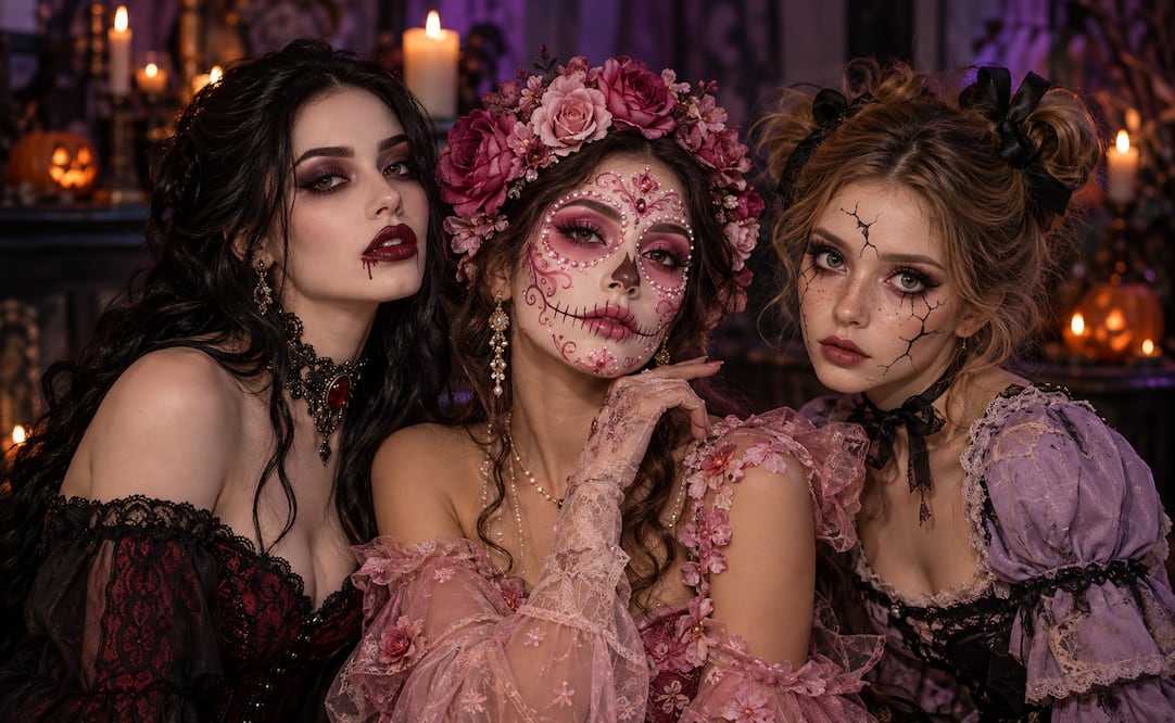 Maquillajes para Halloween 2026: 8 ideas de miedo que son tendencia, ¿cuál elegir?
Foto: IA  (Staff El Gráfico)