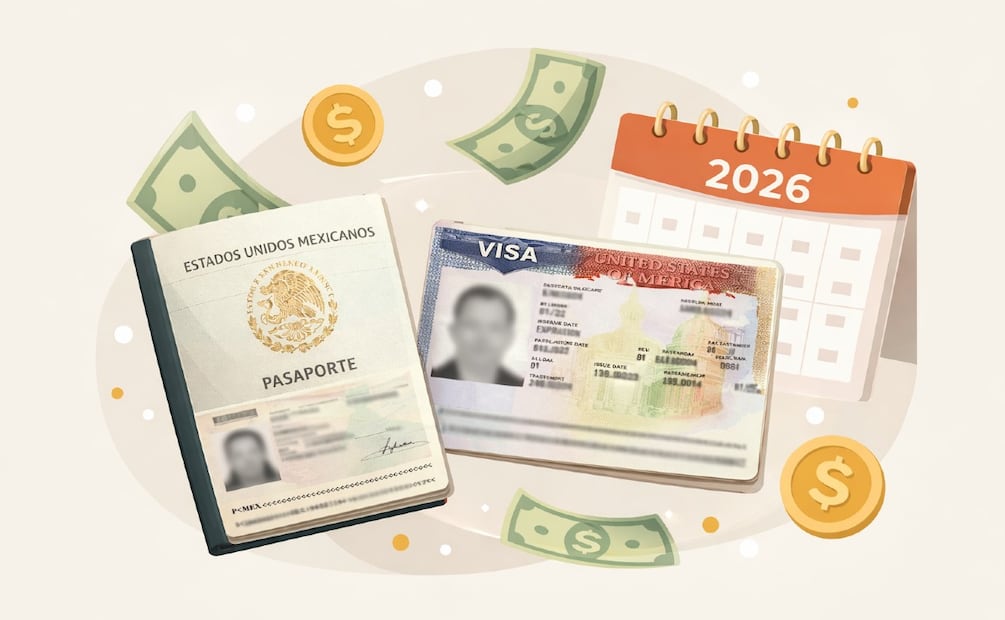 Pasaporte y visa americana ajustarán sus precios este 2026, te decimos cuánto es lo que debes pagar
Imagen: ia