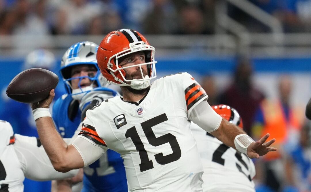 Foto: AP (Joe Flacco deja Cleveland a menos de un mes de que termine periodo de traspasos en la NFL)