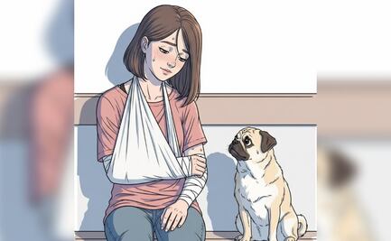 Bikers plomean a chava y ella le echa la culpa a su perro, ¿por qué mintió así?