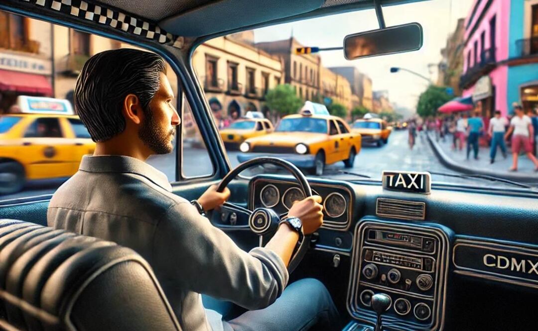 Historias de Taxis (Foto: Creada con IA)