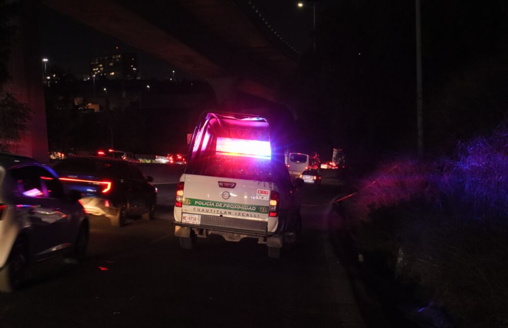 Restos humanos en Cuautitlán Izcalli (Foto: Sergio Trejo)