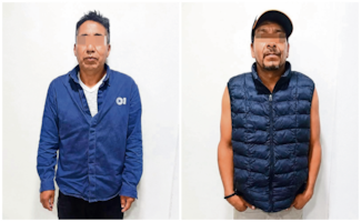 ¡Con los perros no! Detienen a dos hombres por arrastrar un pitbull amarrado a una camioneta