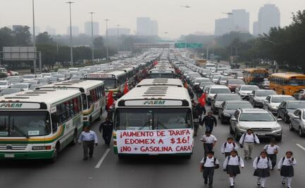 Mega marcha de transportistas colapsará el regreso a clases ¿Qué vialidades serán afectadas?