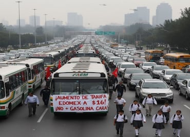 Mega marcha de transportistas colapsará el regreso a clases ¿Qué vialidades serán afectadas?
