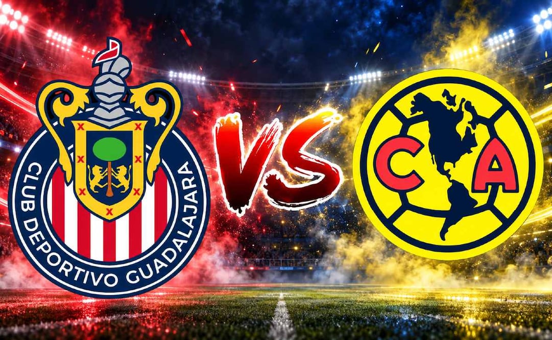 Chivas vs América: ¿Dónde y a qué hora ver EN VIVO el Clásico Nacional? (Foto: Creada con IA)