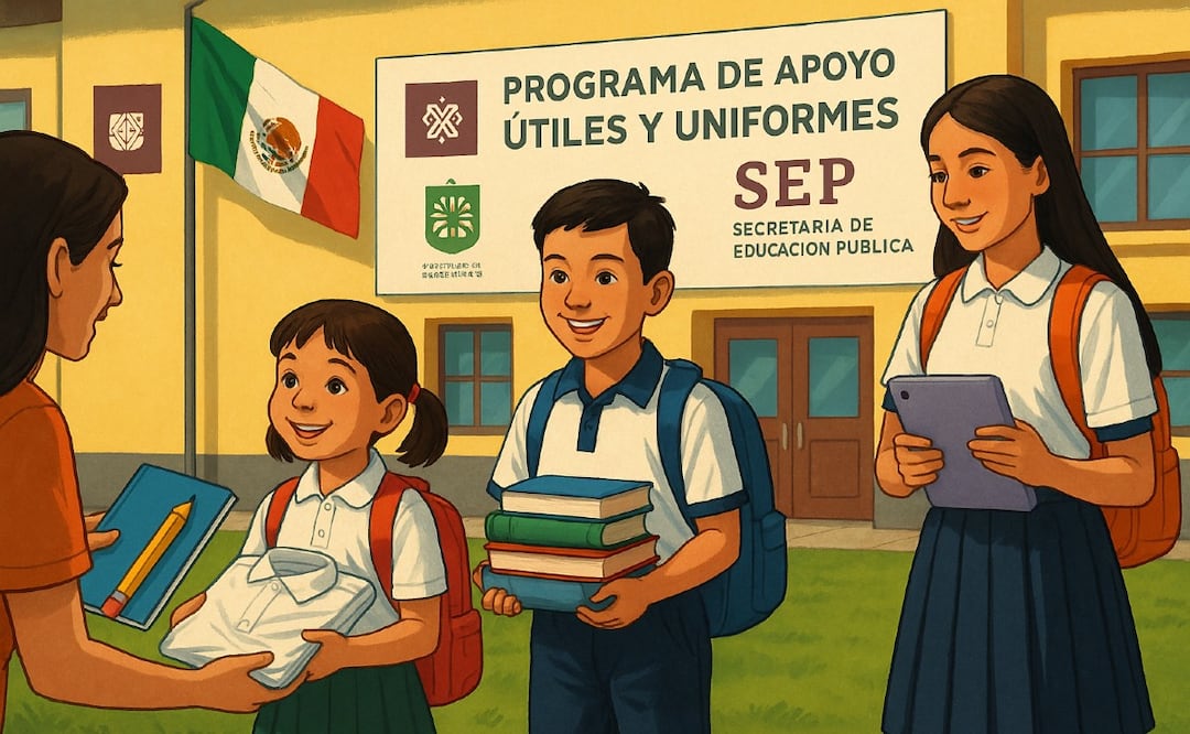 SEP: Nuevo apoyo de uniformes y útiles escolares para el ciclo escolar 2025-2026 en CDMX
Imagen Ilustrativa: IA