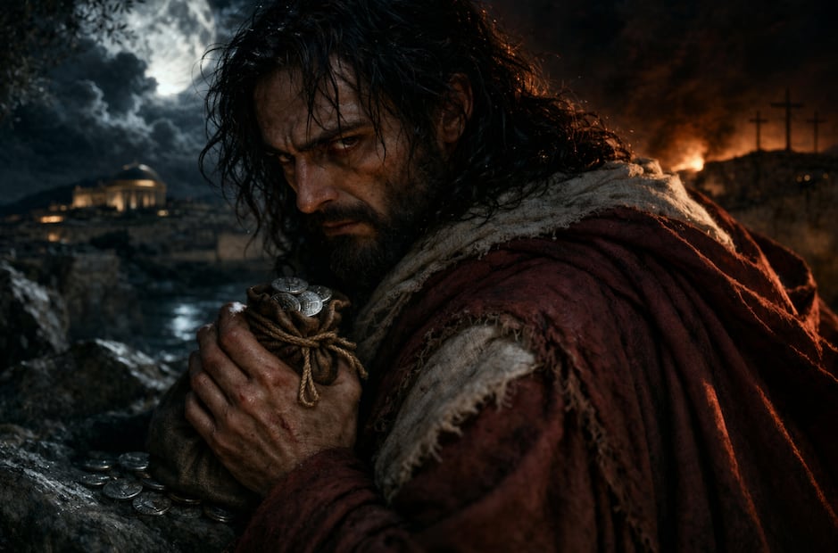 Judas Iscariote (Foto: Creada con IA)