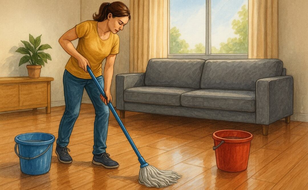 ¿Llevas toda la vida trapeando mal? Aprende cómo hacerlo bien
Imagen Ilustrativa: IA